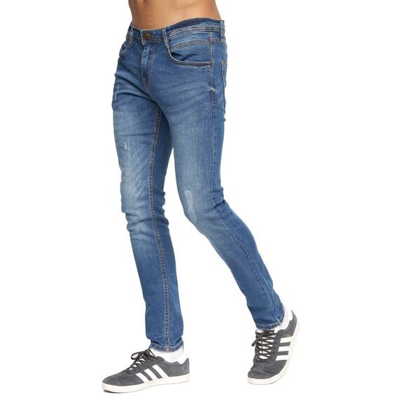 Duck and Cover Mens Tranfold Slim Jeans (Pack of 2) / Gray/Stone Wash - Picture 8 of 8